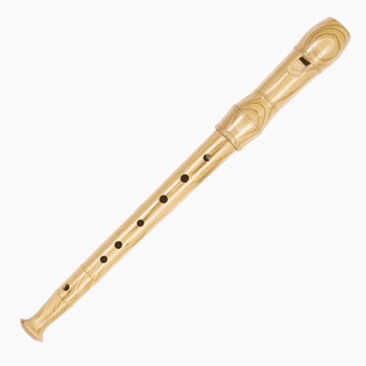 goki Spielzeug-Musikinstrument Blockflöte, (packung, 2 tlg), Natur Holz