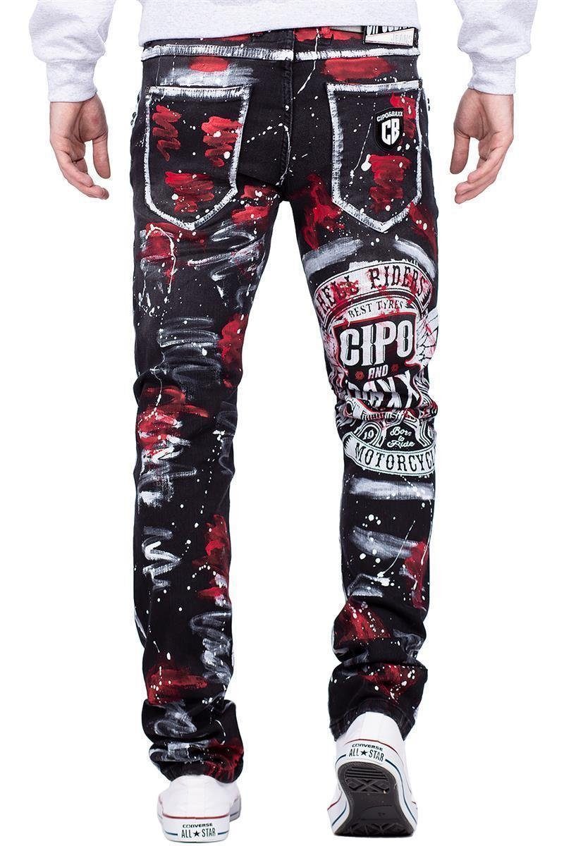 Cipo & Baxx Slim-fit-Jeans Hose BA-CD715 günstig online kaufen