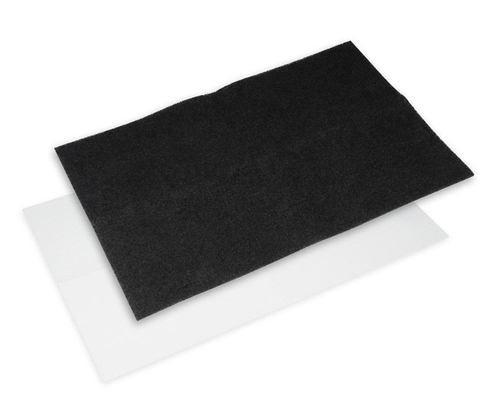 FiltrCompany Fettfilter Aktivkohlefilter- & Fettfiltermatte, zuschneidbar, Zubehör für Dunstabzugshauben, zuschneidbar