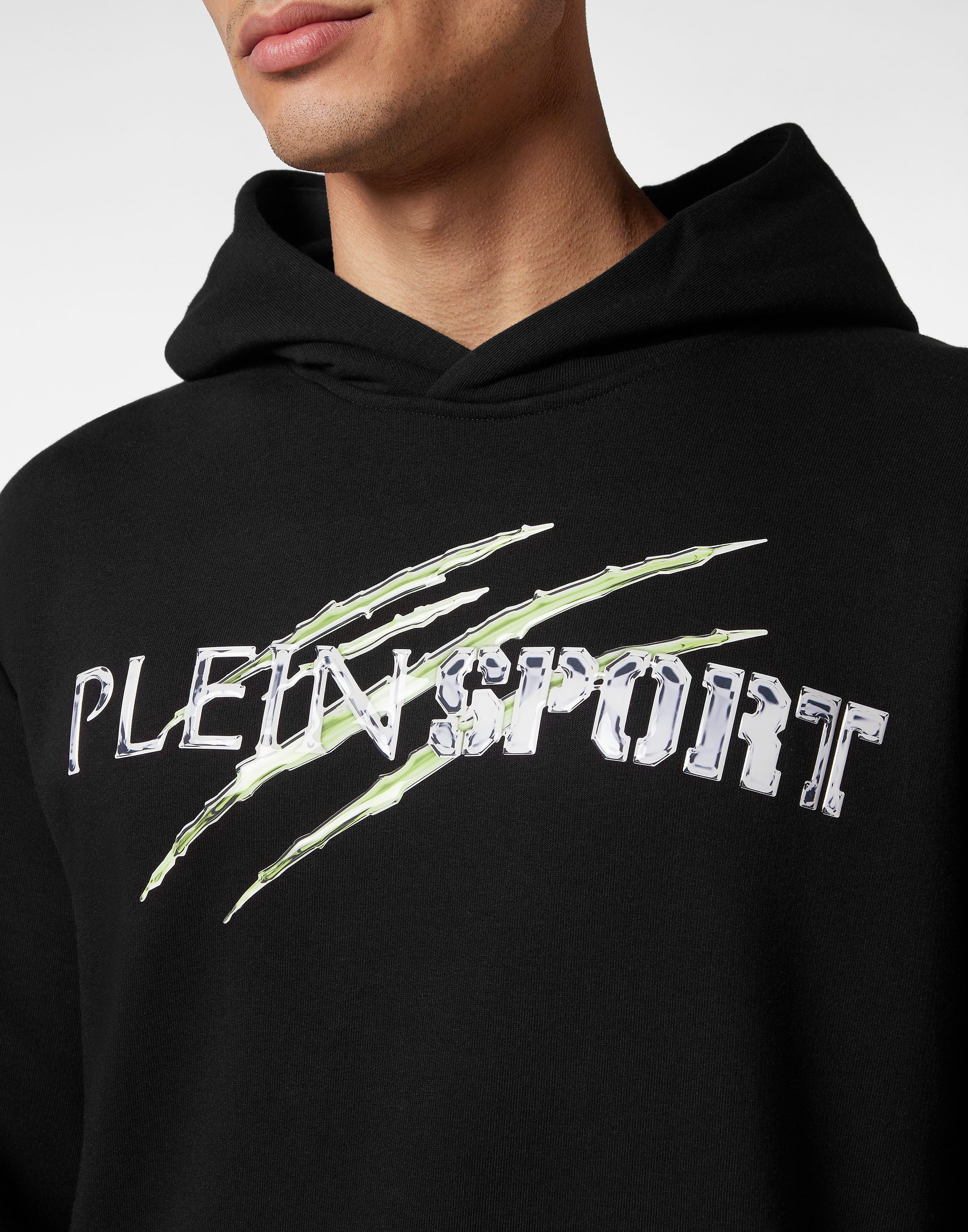 PLEIN SPORT Sweatshirt Chrome Scratch