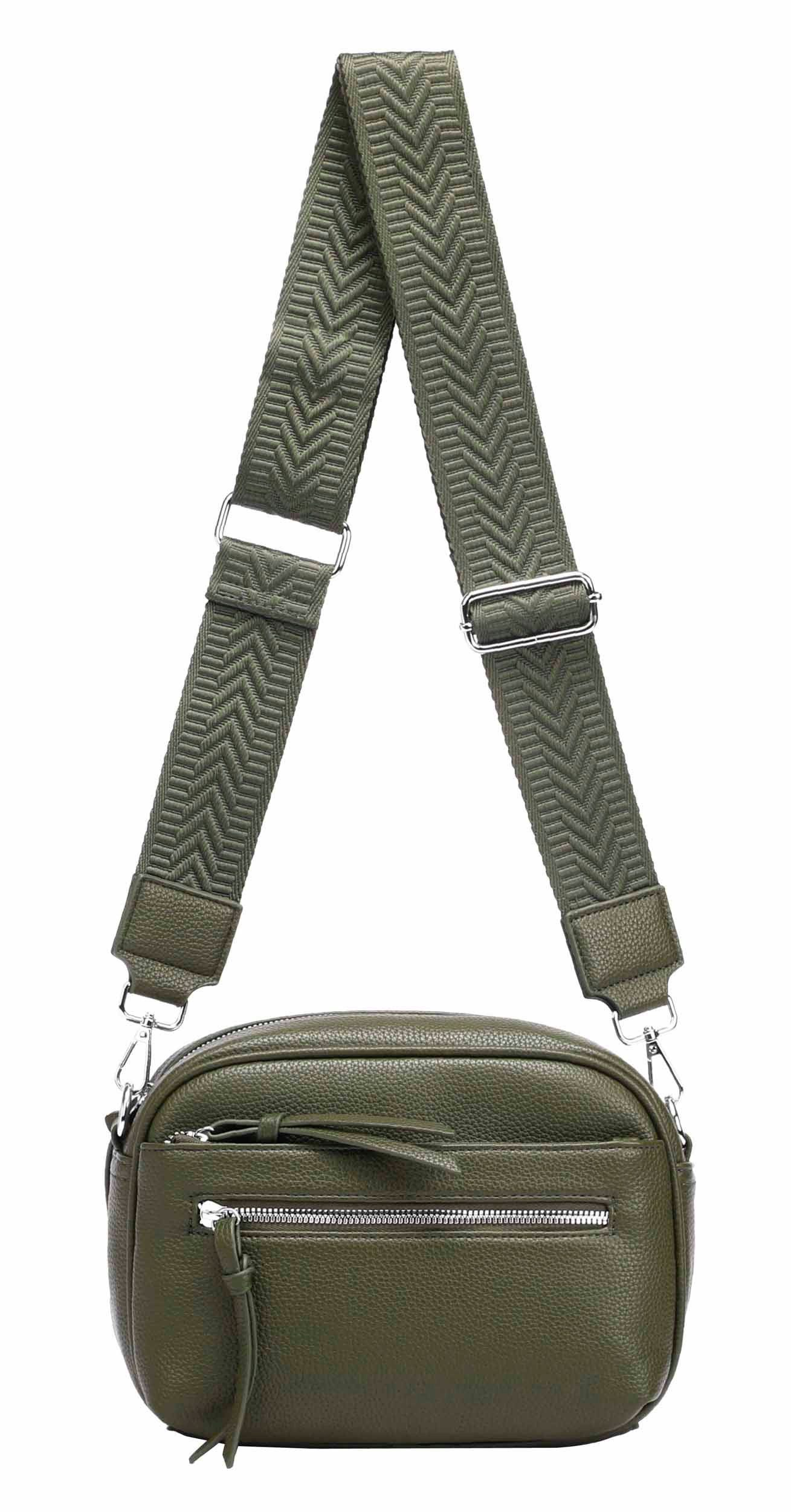 ITALYSHOP24 Schultertasche Damen Umhängetasche Brusttasche Shopper günstig online kaufen