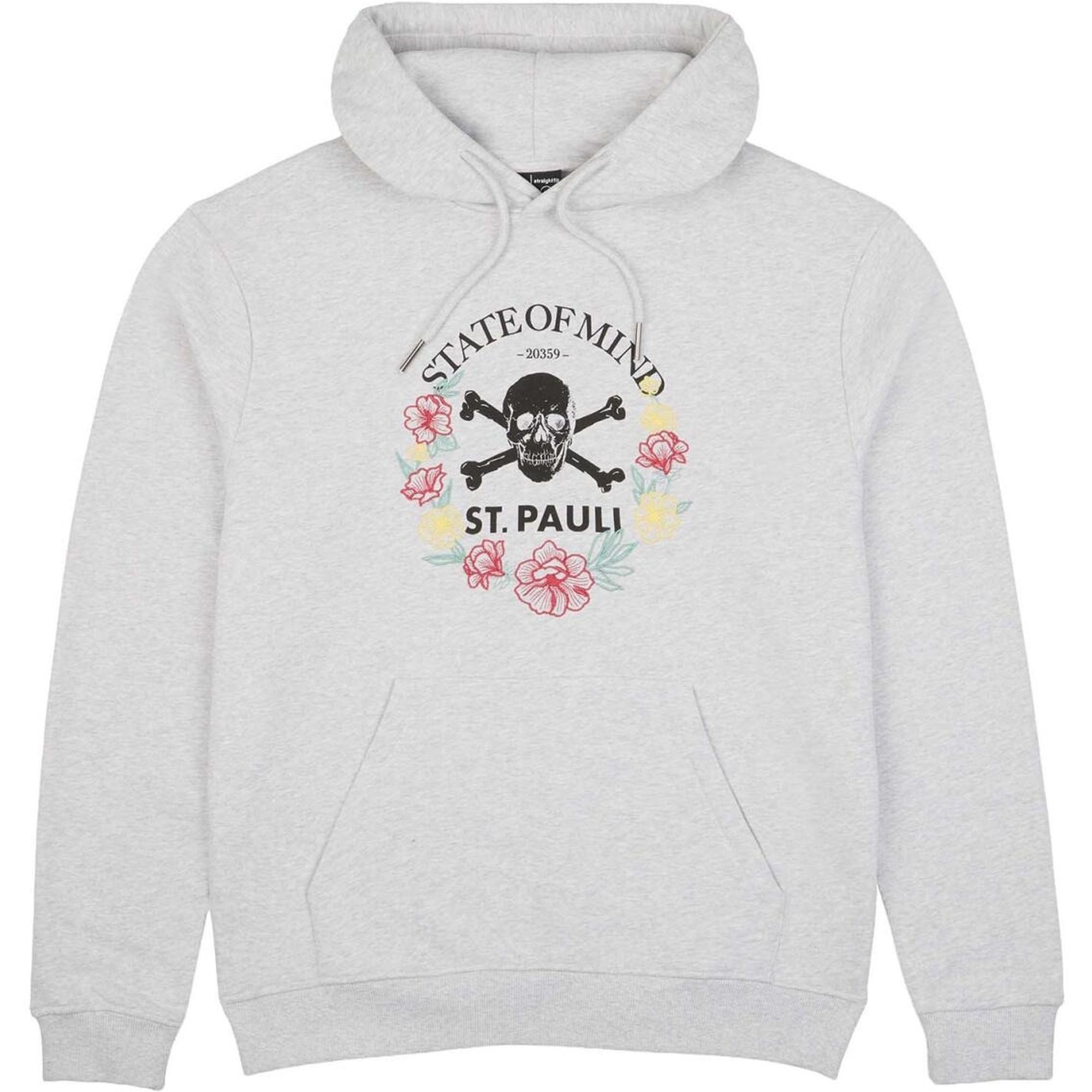 FC St. Pauli Kapuzenpullover FC St. Pauli - Kapuzenpullover "TK Floral" - Grau