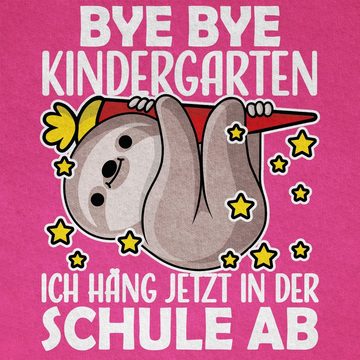 Shirtracer T-Shirt Bye Bye Kindergarten Einschulung Junge Schulanfang Geschenke