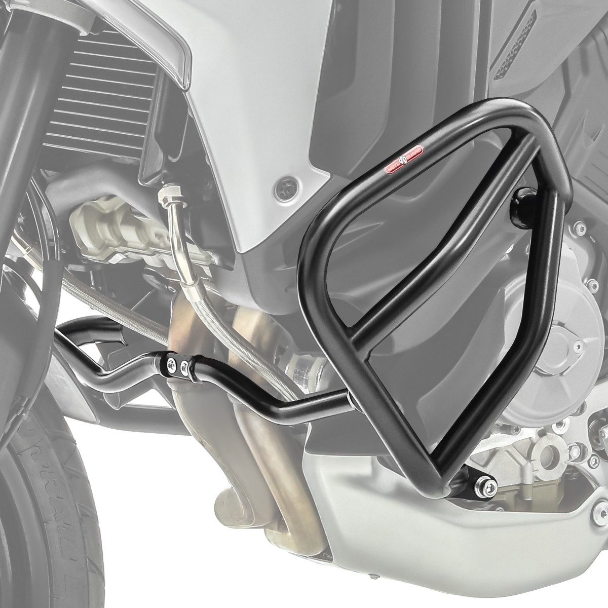 Motoguard Motor-Schutzhülle Sturzbügel für Ducati Multistrada V4 / S 21- Motor Schutzbügel Motogua
