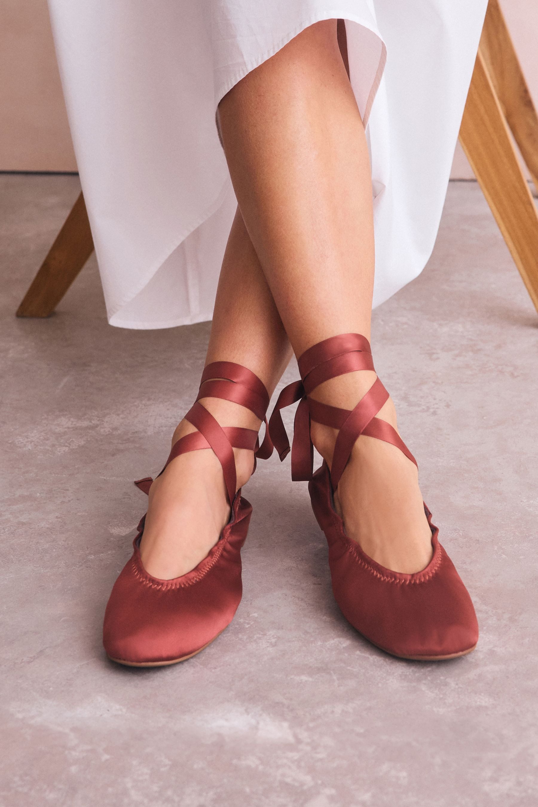 Next Forever Comfort® Ballerina mit Wickeldesign Ballerina (1-tlg)