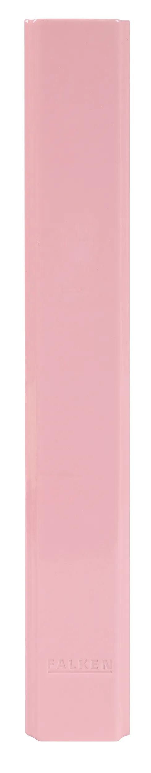 EXACOMPTA Ringbuchmappe 10x Ringbuch A4, 2 Ringe in D-Form 25mm, Aquarel - Rosa - 54566E, Karton Ringbücher