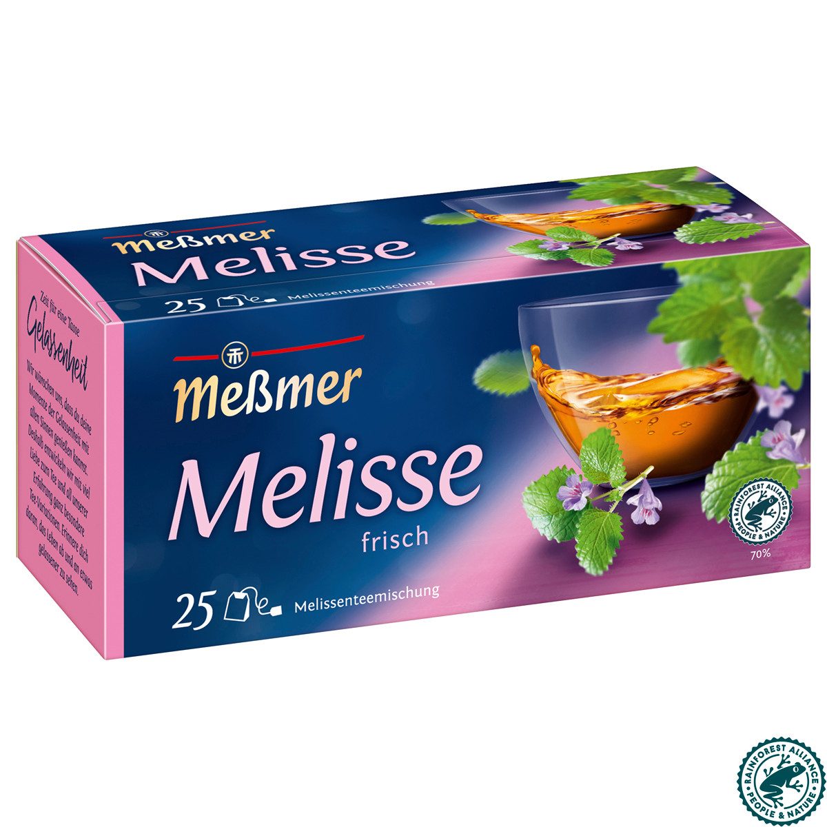 Meßmer Tee, Meßmer Melissen Mischung mild und frischer Geschmack mit Anis 50g
