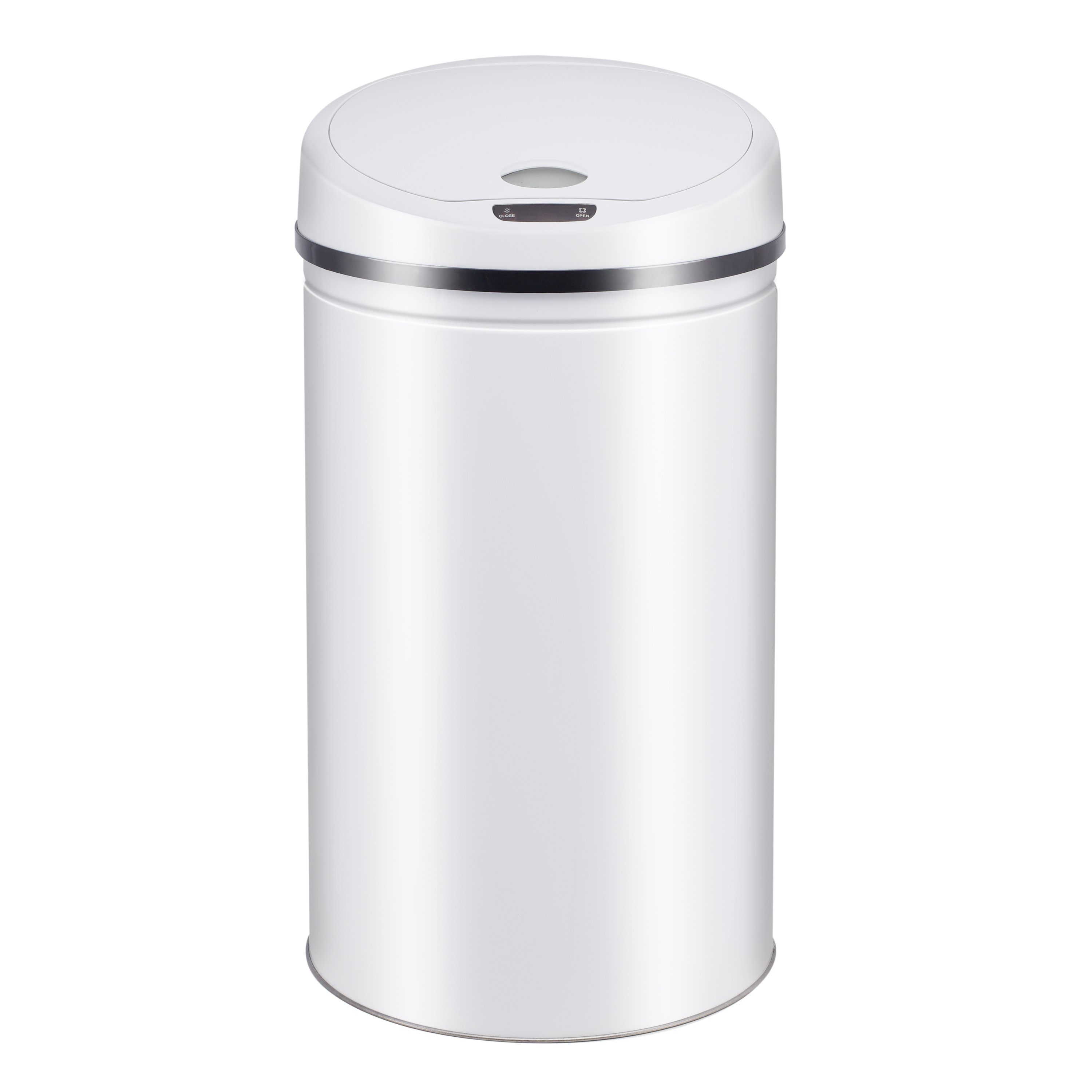 Ribelli Mülleimer Sensor Mülleimer 40L, weiß, Mülleimer Abfalleimer Küche Mülltrennsystem