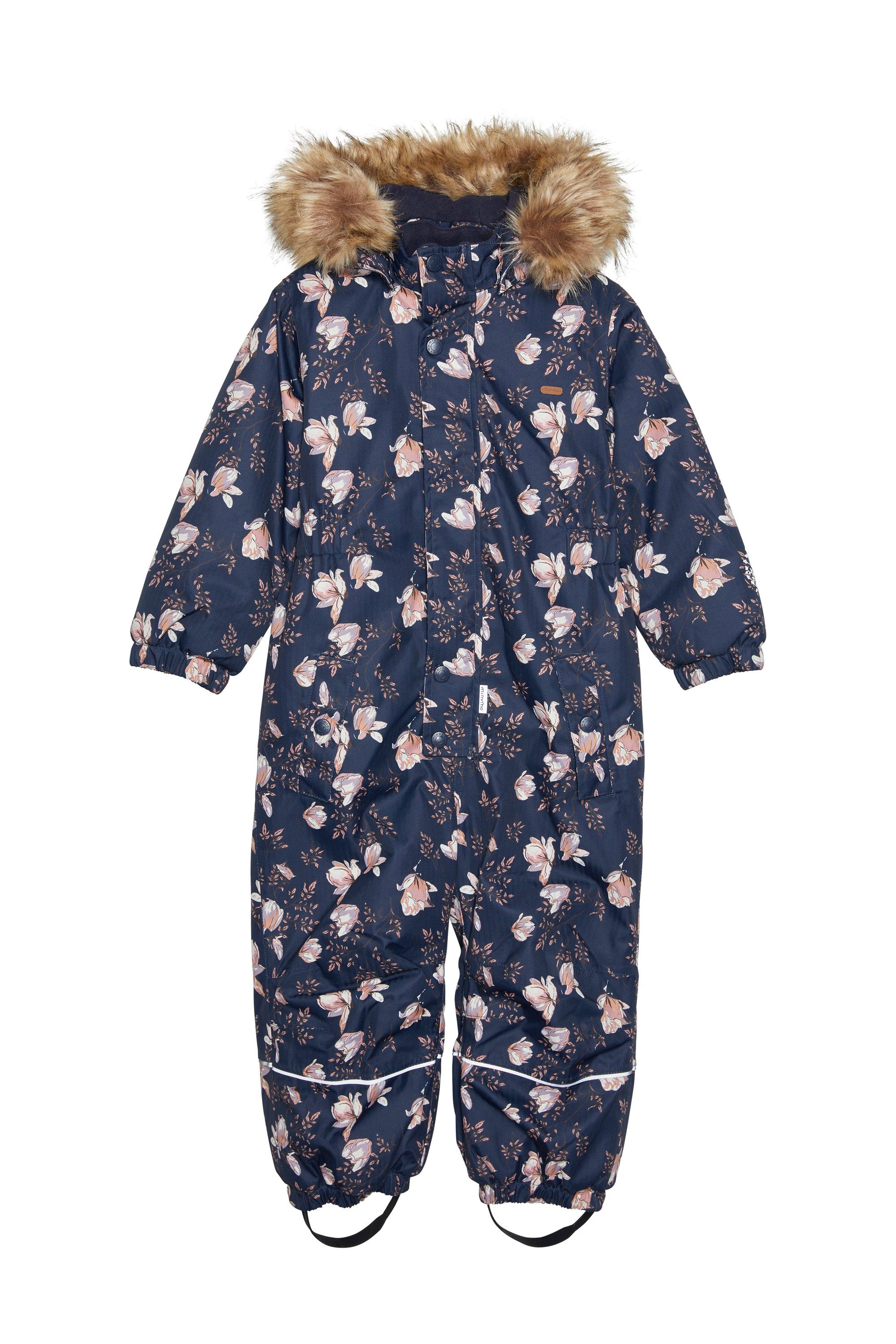 Minymo Schneeoverall MISnow Suit AOP Modischer Jumpsuit