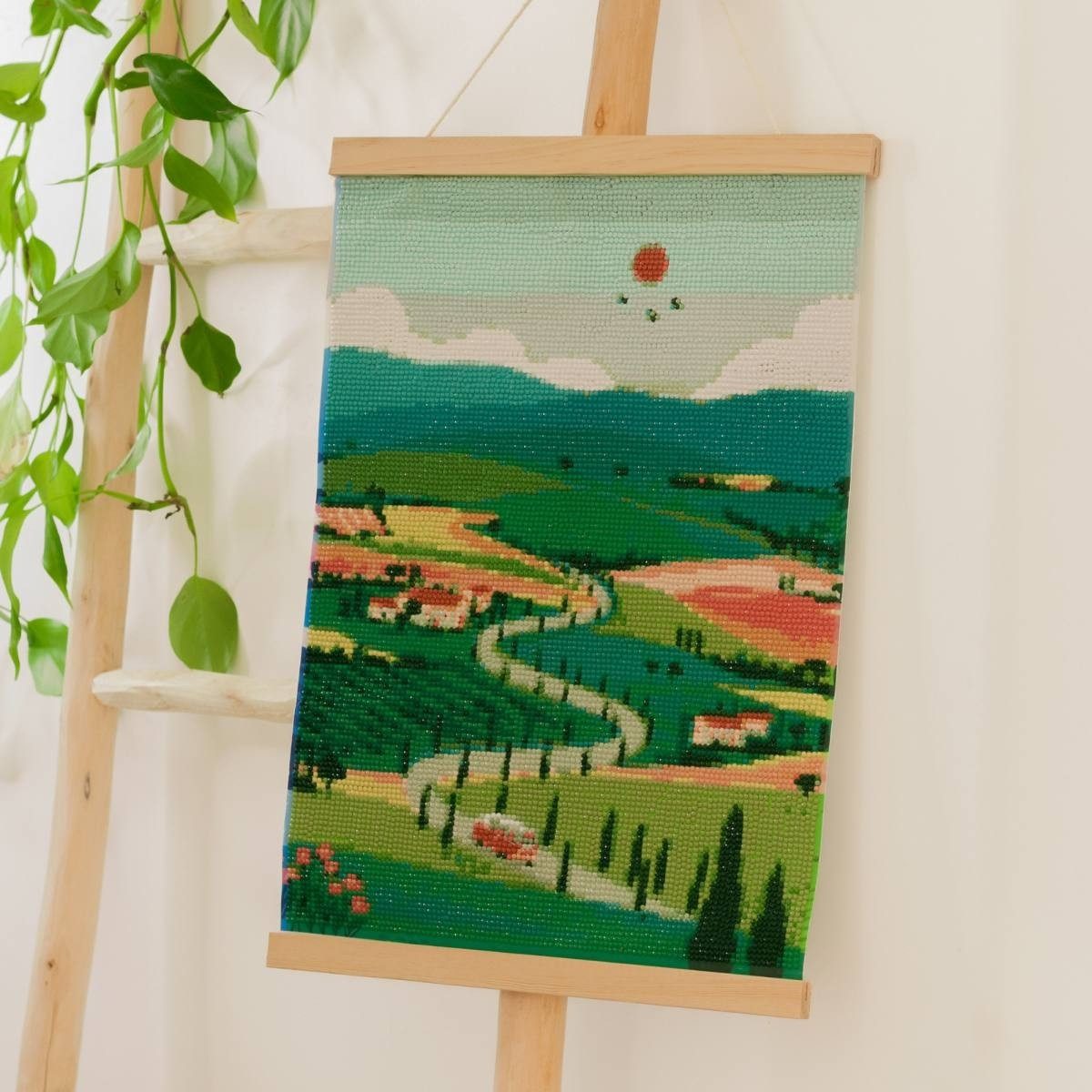 La Petite Epicerie Kreativset Diamond Painting Set 30×40 cm, Komplettset, DIY ab 12 Jahren