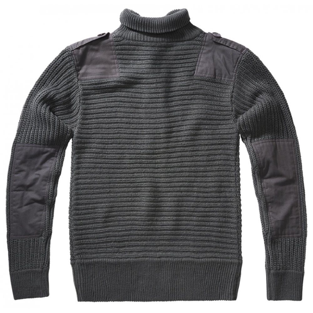 Brandit Strickpullover Alpin Pullover anthrazit - günstig online kaufen