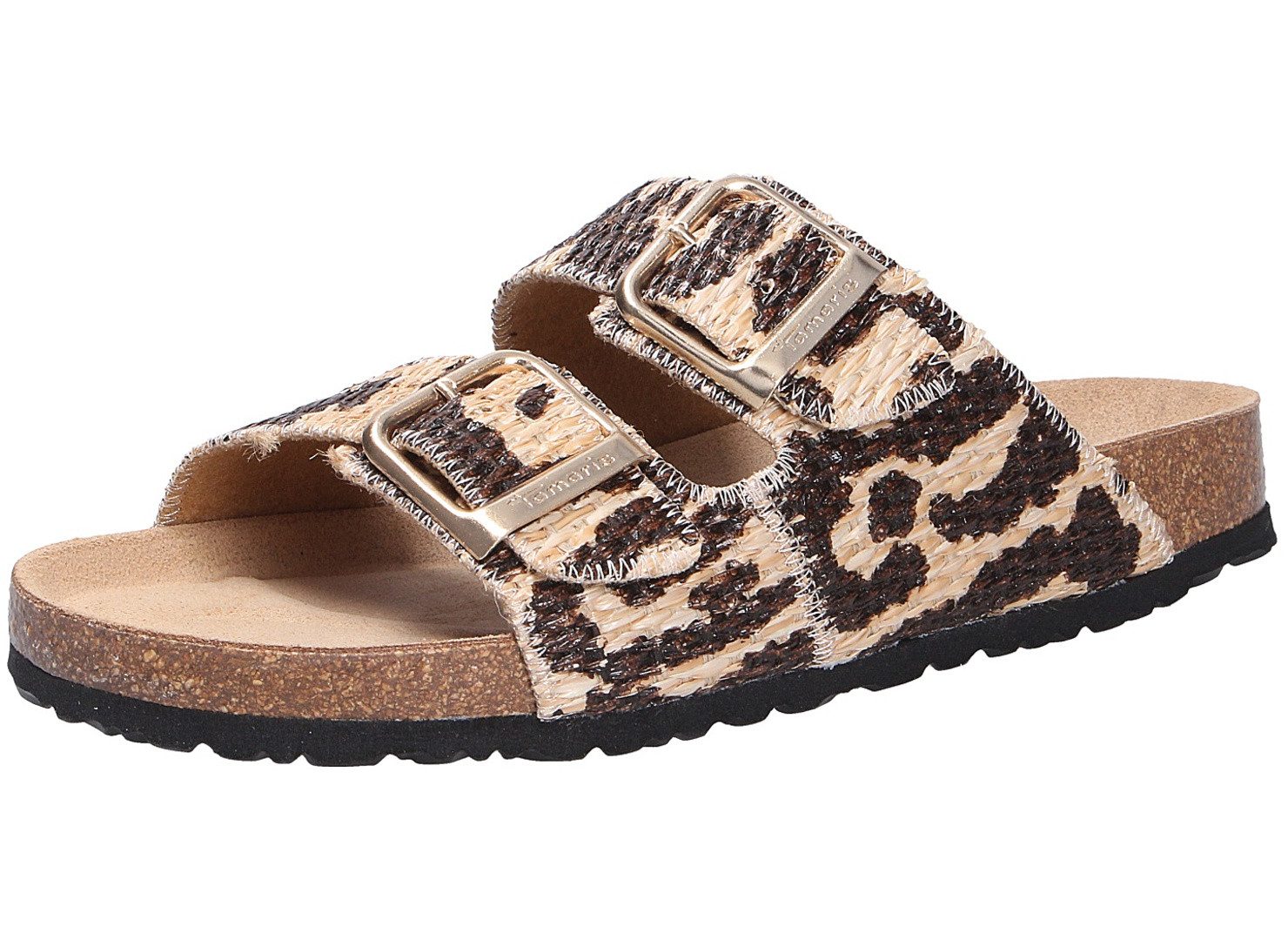 Tamaris Damen Tieffußbett Pantolette braun Größe Pantolette