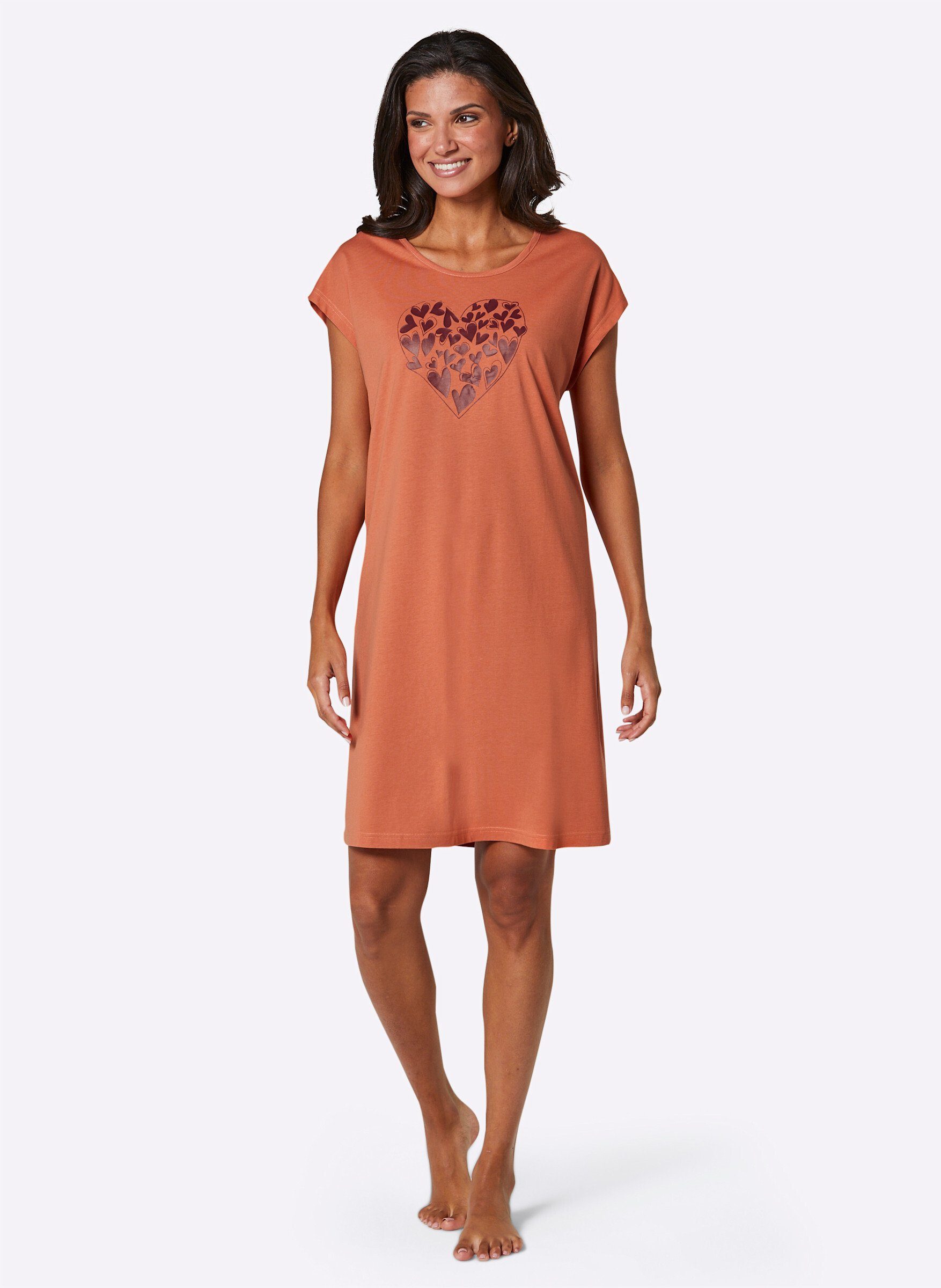 Witt Sleepshirt Sleepshirts Kurzarm (2-tlg)