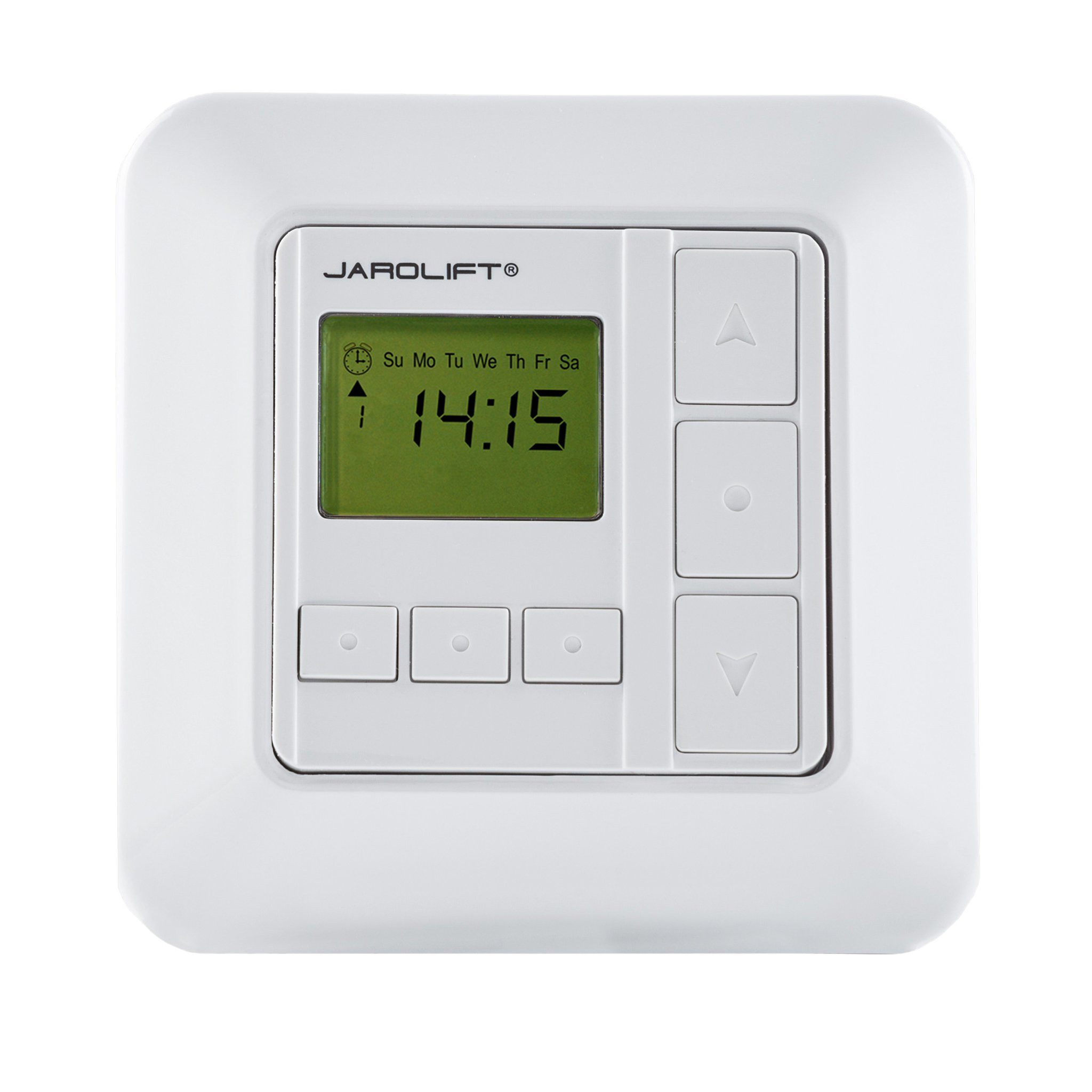 jarolift Zeitschaltuhr Sevenlogic Comfort Funk TDRRT-01W, weiß, digital, 1-St., für den Innenbereich, manuelle Steuerung