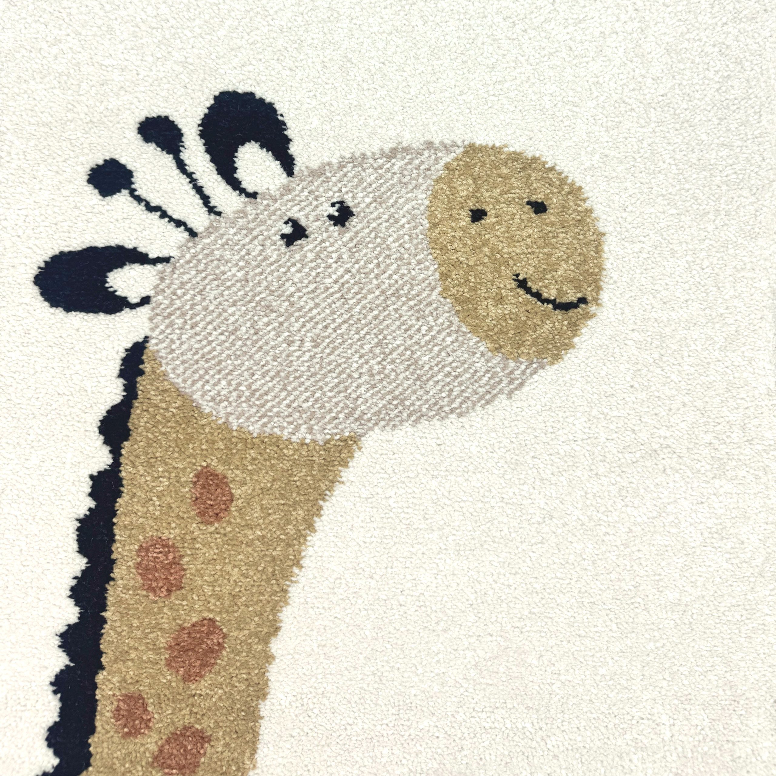 Carpetia Kinderteppich Kinderteppich mit Hüpfspiel Tiermotiven Spielerisch günstig online kaufen