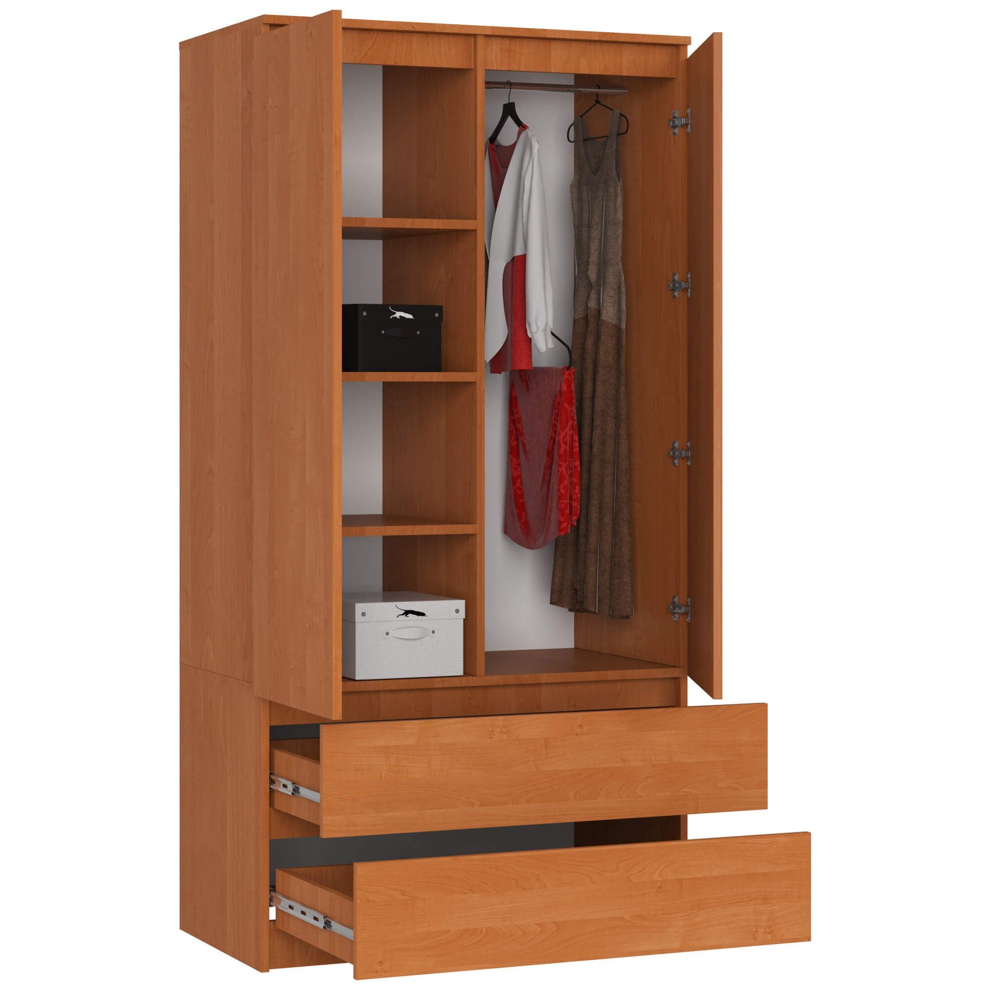 Kleiderschrank Eleganter Kleiderschrank - Moderner Stauraum - Garderobenschrank