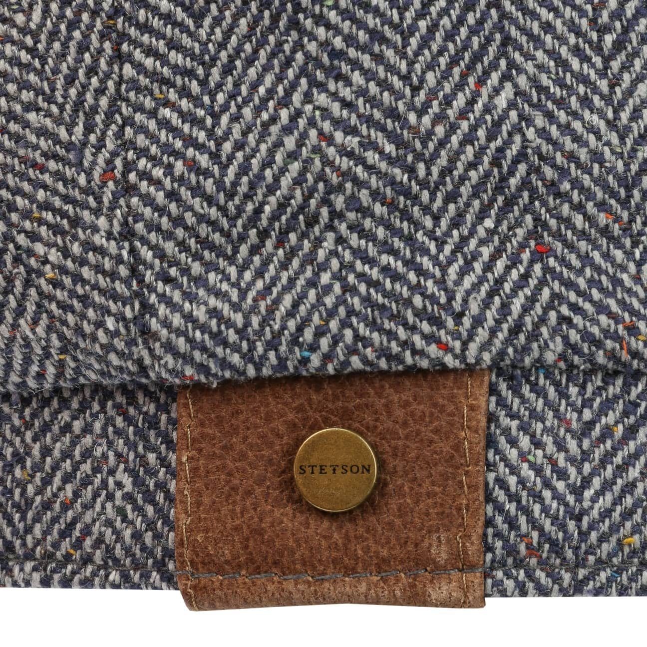 Stetson Flat Cap (1-St) Schiebermütze mit Schirm, Made in the EU