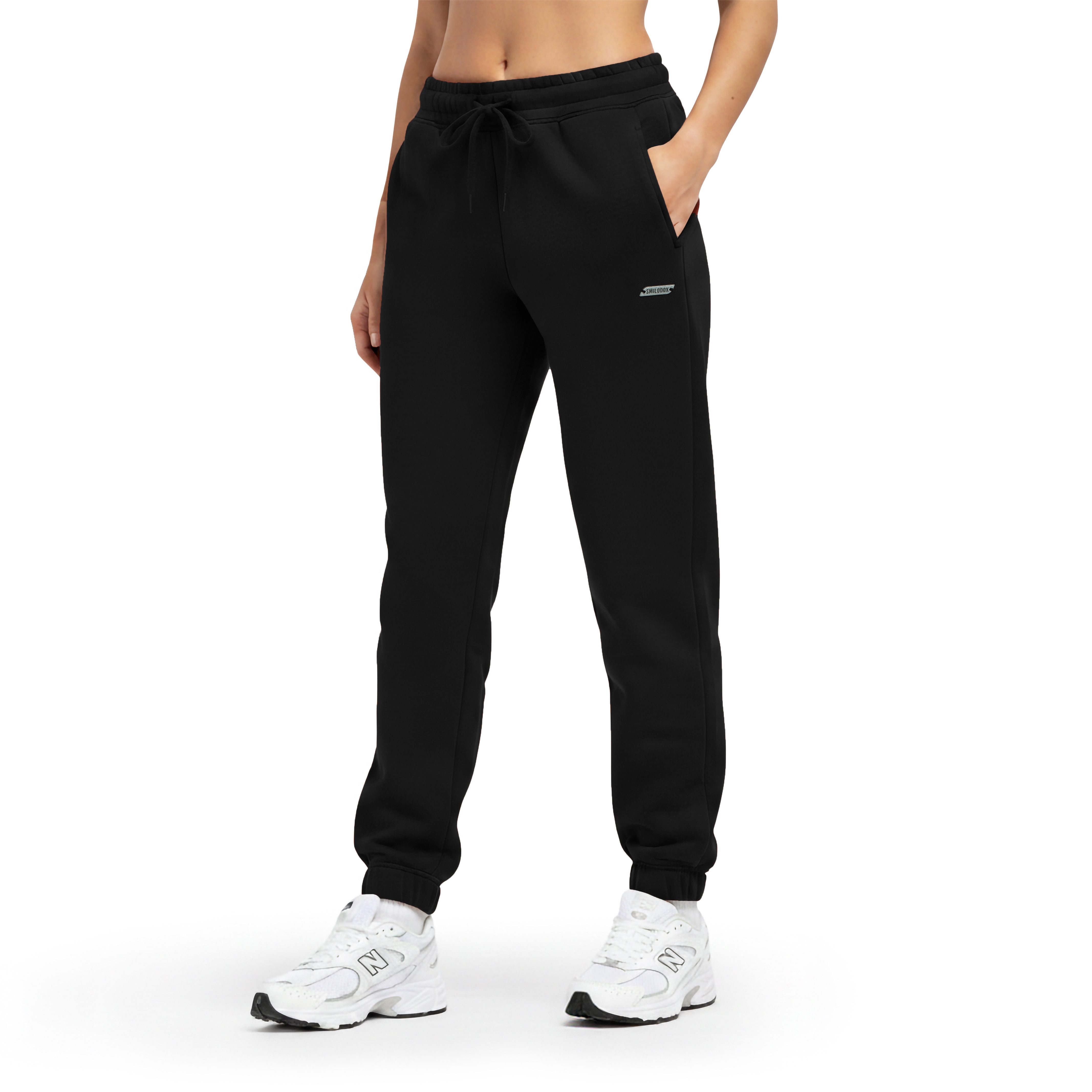 Smilodox Jogginghose Laurena, Regular Fit Sweathose mit Kordelzug am Bund, günstig online kaufen