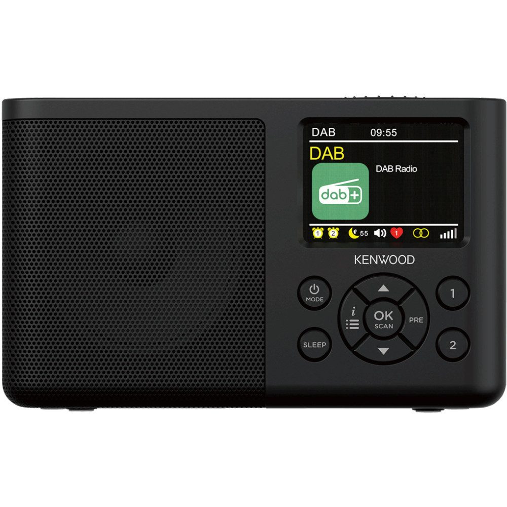 KENWOOD DAB+ Radio CR-M33DAB-B schwarz Digitalradio (DAB)