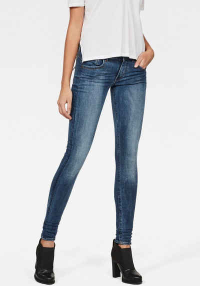 G-Star RAW Skinny-fit-Jeans »Lynn D-Mid Waist Super Skinny« feminine Variante der klassischen 5-Pocket-Jeans