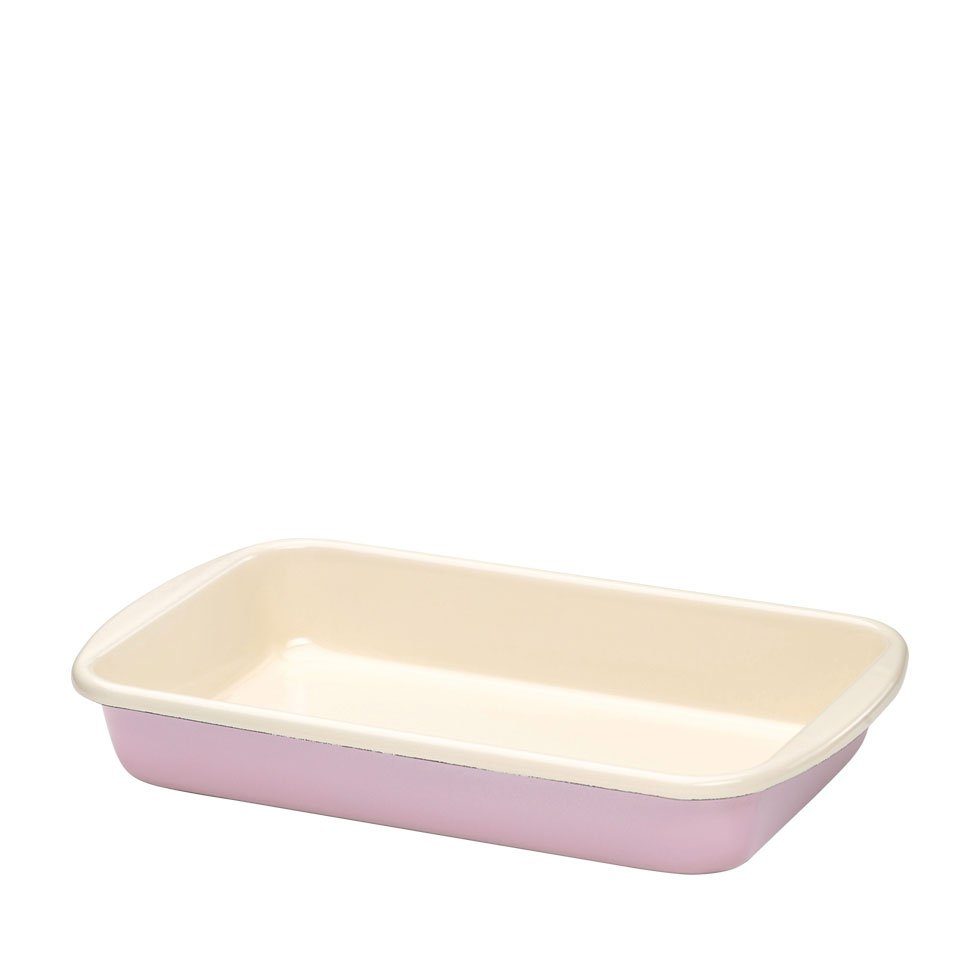 Riess Auflaufform Classic Pastell, Emaille, 32x19 cm / h: 5,5 cm