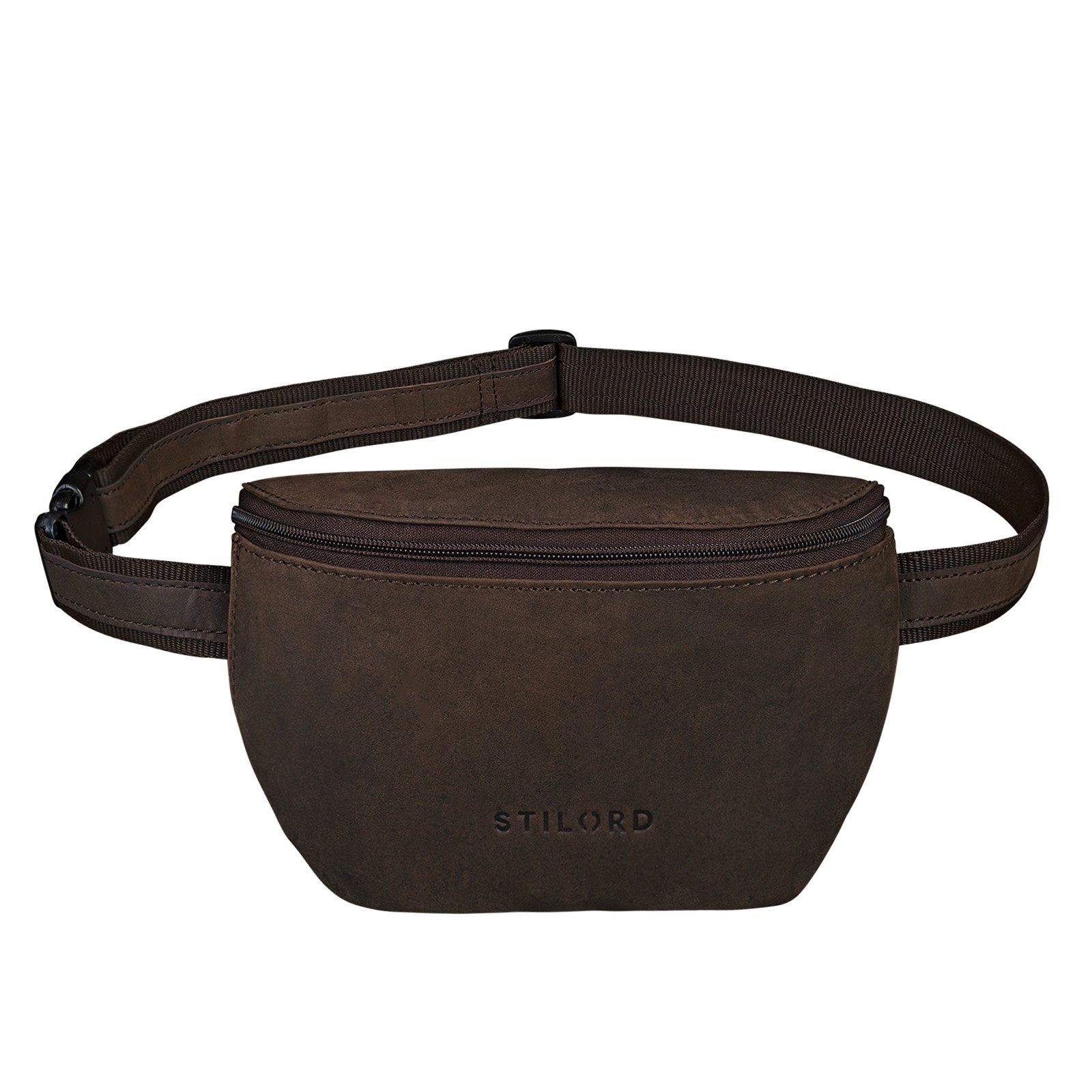 STILORD Bauchtasche "Jules" Gürteltasche Leder klein