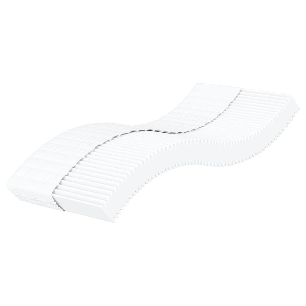 Boxspringmatratze Schaumstoffmatratze Weiß 90x220 cm Härtegrad H2 H3, vidaXL, 17 cm hoch