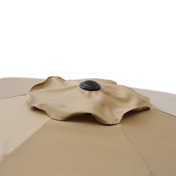 Ribelli Sonnenschirm Sonnenschirm, taupe, 270 cm