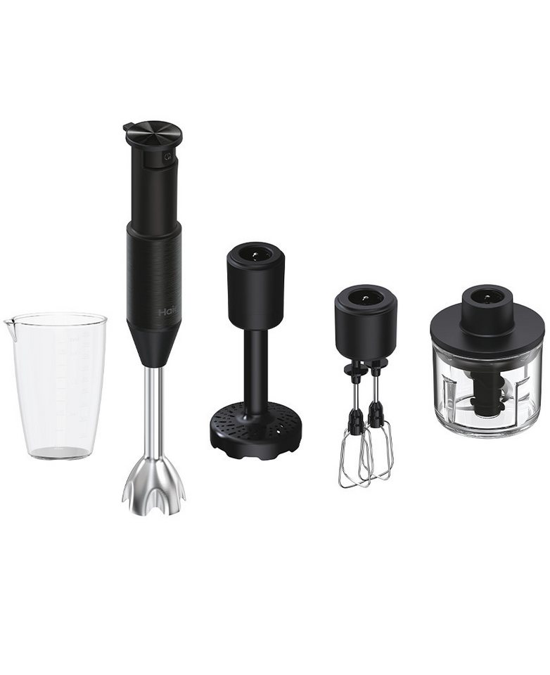 Haier Stabmixer HHB5B5 011, 1000 W, Puls-Funktion, Variable Geschwindigkeitsregelung