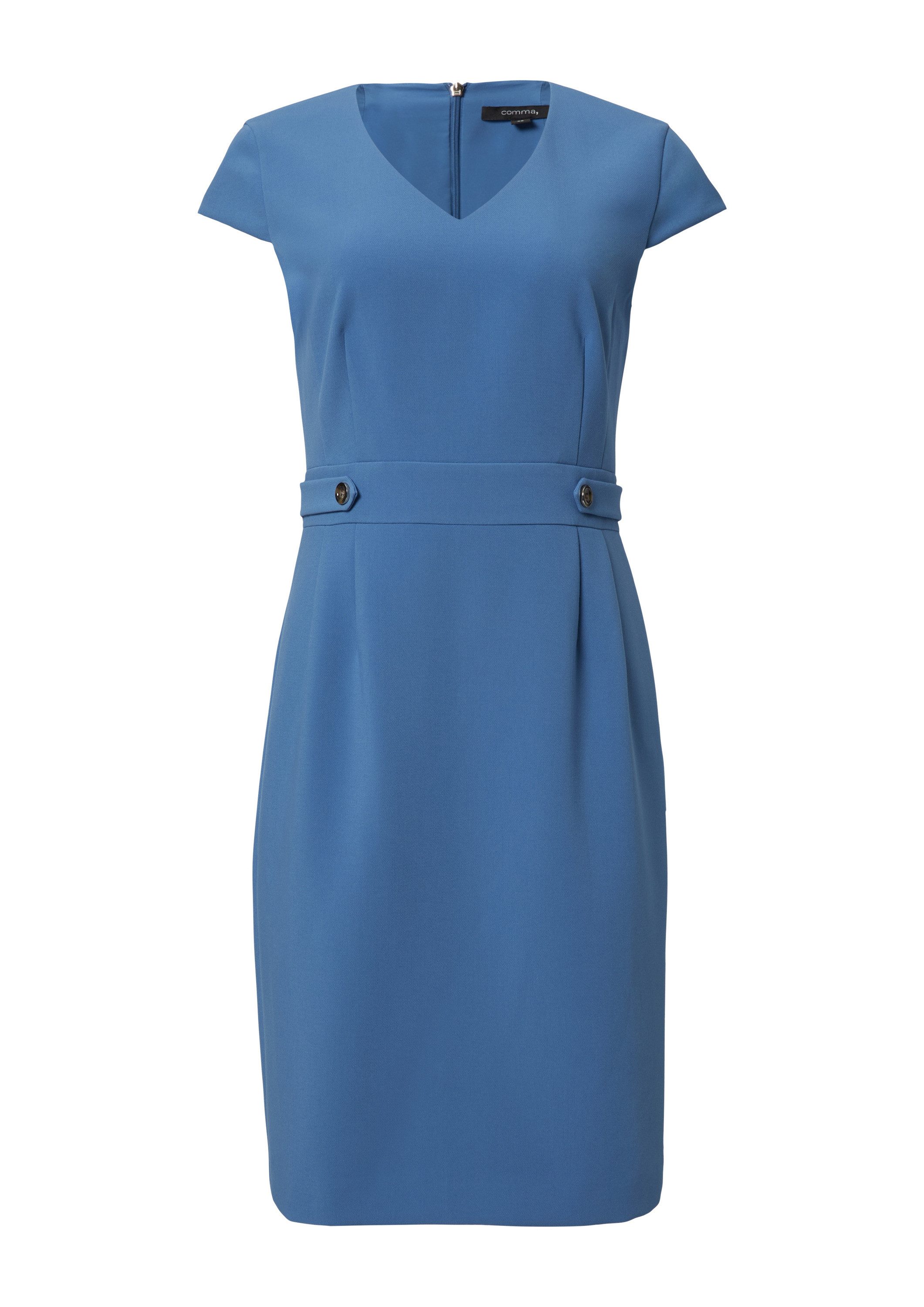 comma Minikleid Kleid Tailliertes Etuikleid aus günstig online kaufen