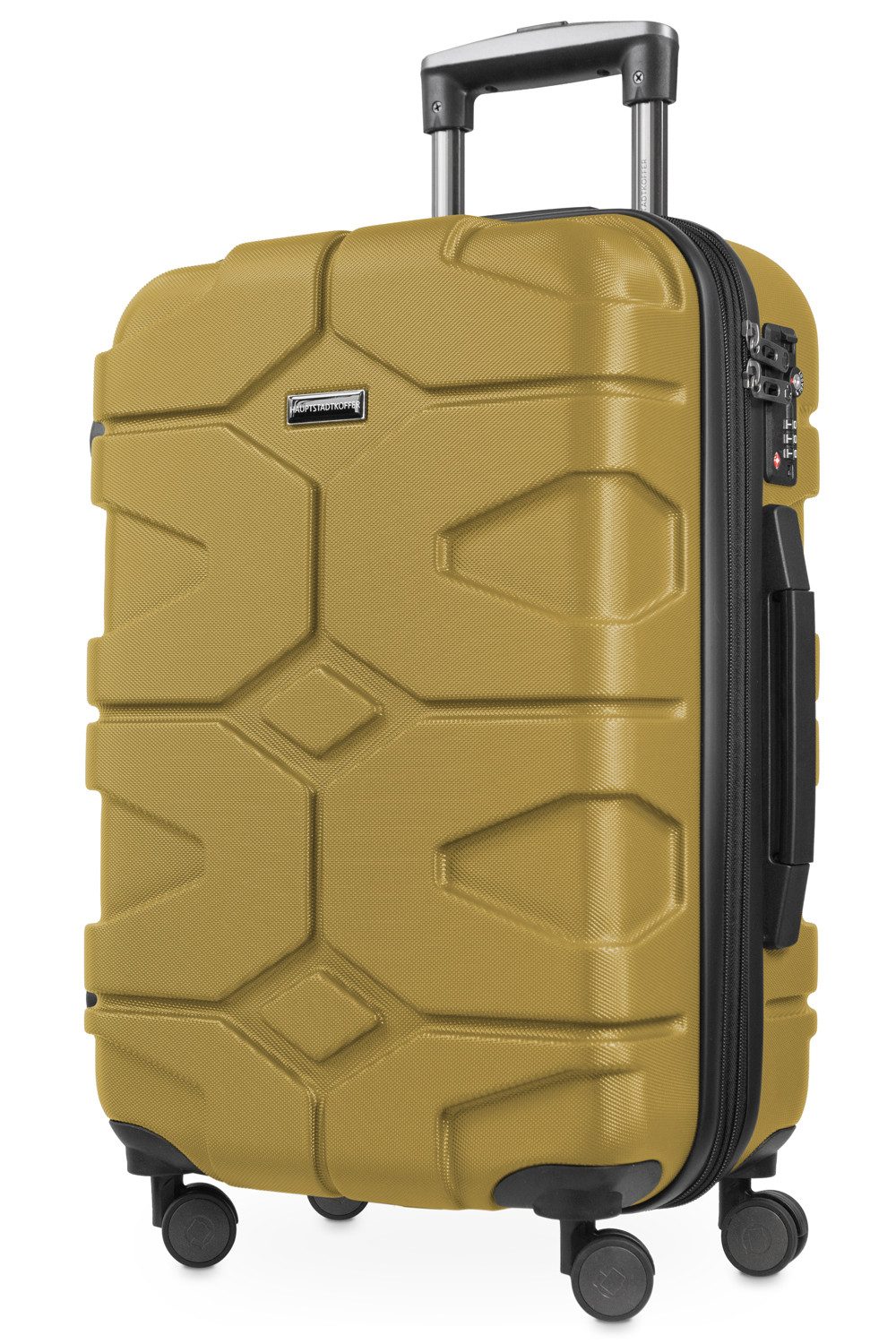 Hauptstadtkoffer Handgepäckkoffer X-Kölln, 4 Rollen, Handgepäck Trolley Dehnfalte Kabinen-Trolley TSA 50L