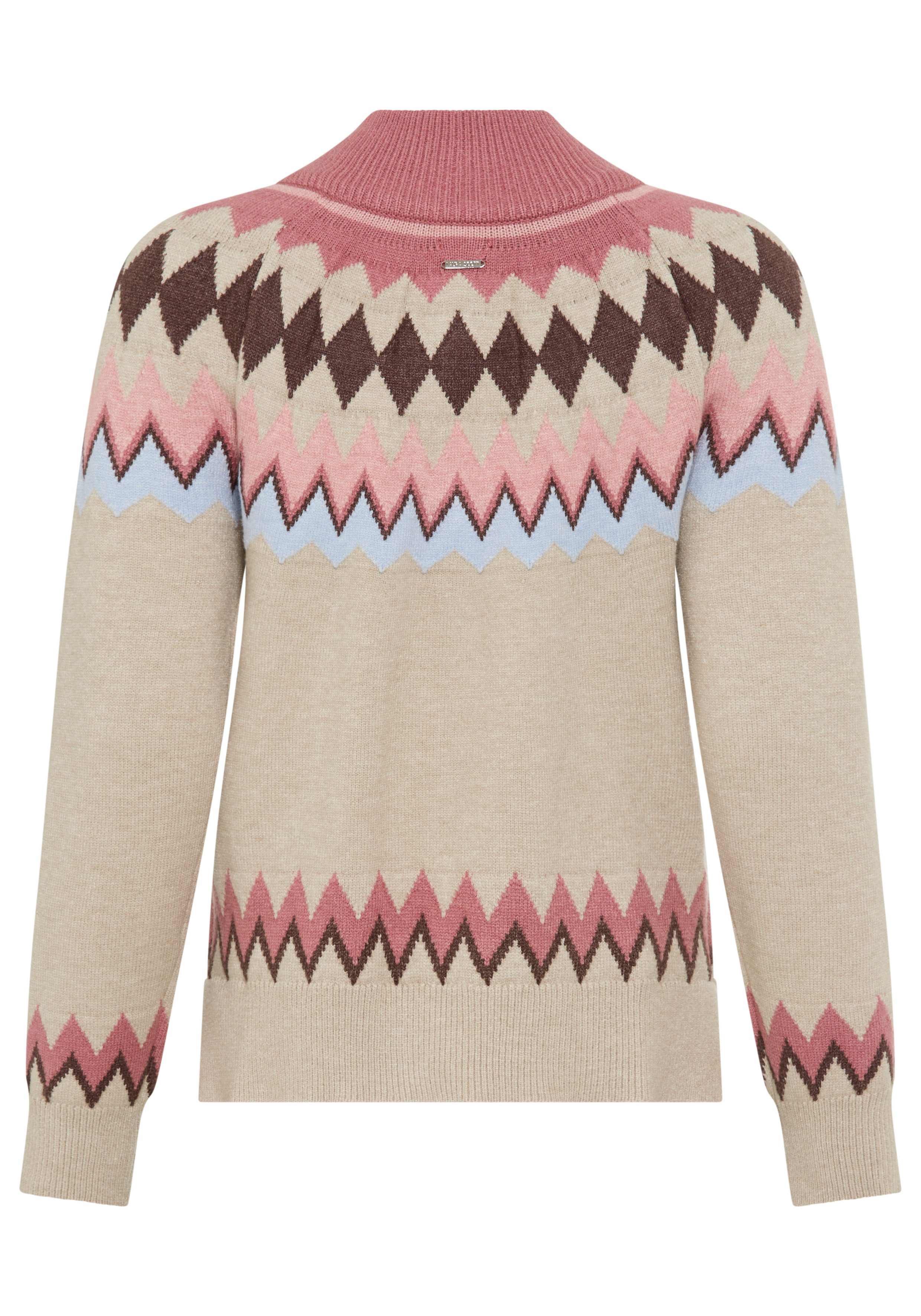 Laura Scott Troyer Winterstrick mit kuscheligem Norwegermuster - NEUE KOLLEKTION