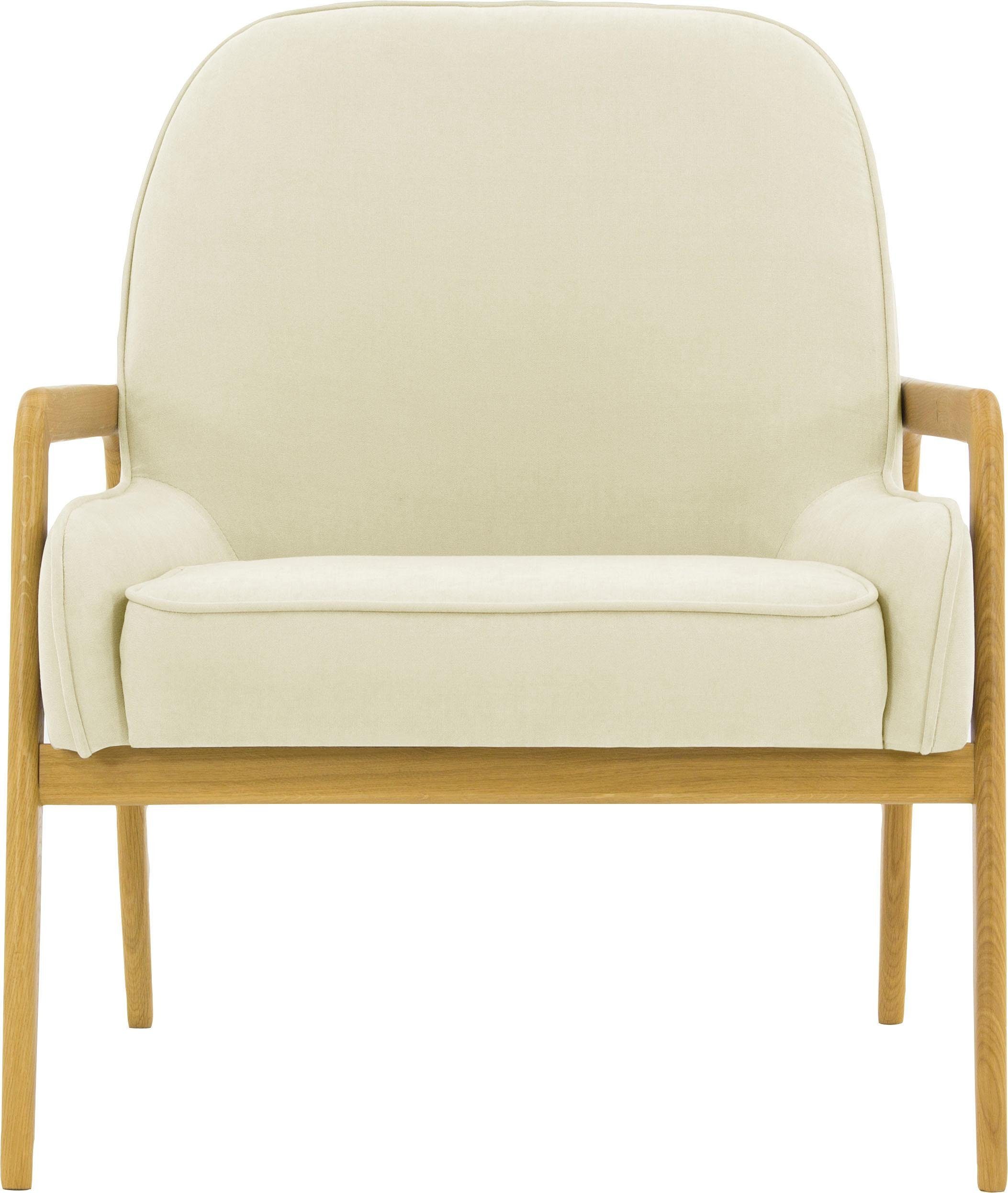 Home affaire Sessel Braga, wahlweise mit Gestell aus Eiche in dunkel oder Buchenholz in hell. Reduzierter Preis € 339,99. Unverbindliche Preisempfehlung € 469,99