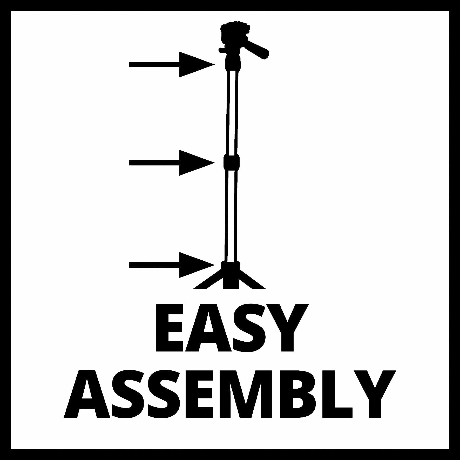Einhell Tripod Lampenstativ (teleskopierbar 85 - 170 cm)