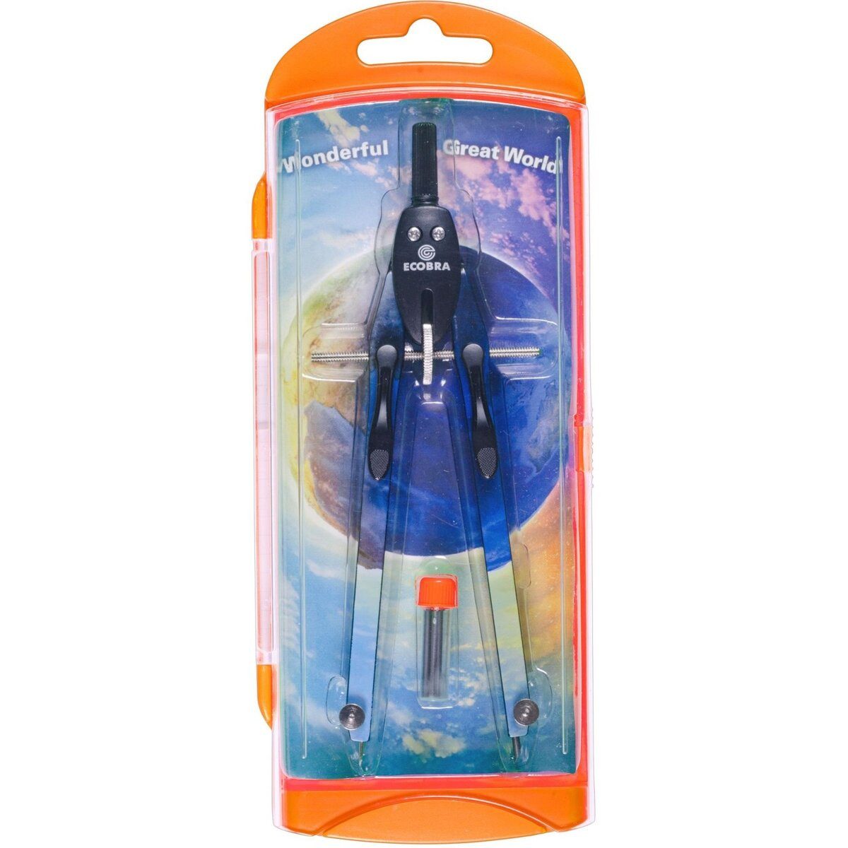 Zirkel Schnellverstell-Zirkel duo-Tec schwarz/orange