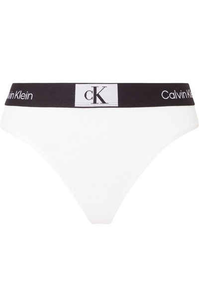 Calvin Klein Tanga »MODERN THONG« mit klassischem Logobund