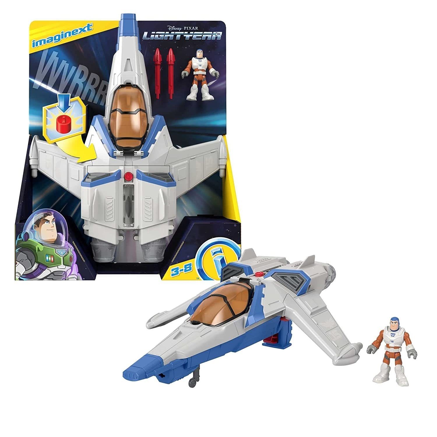 Fisher-Price® Spielzeug-Flugzeug Fisher-Price Imaginext HGT26 - Lightyear X günstig online kaufen