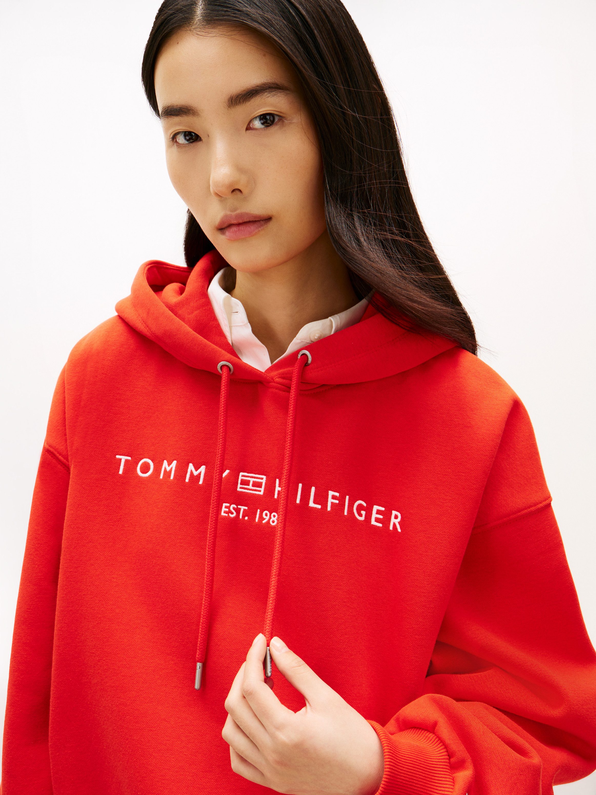Tommy Hilfiger Kapuzensweatshirt CORP LOGO MDRN HOODIE