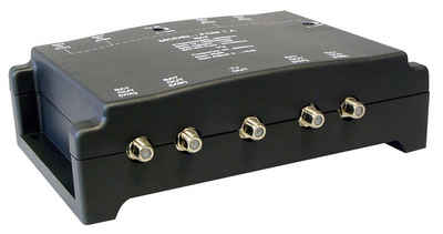 Transmedia SAT Antennensignalverstärker für 4x LNB, 1x terrestrisch SAT-Kabel