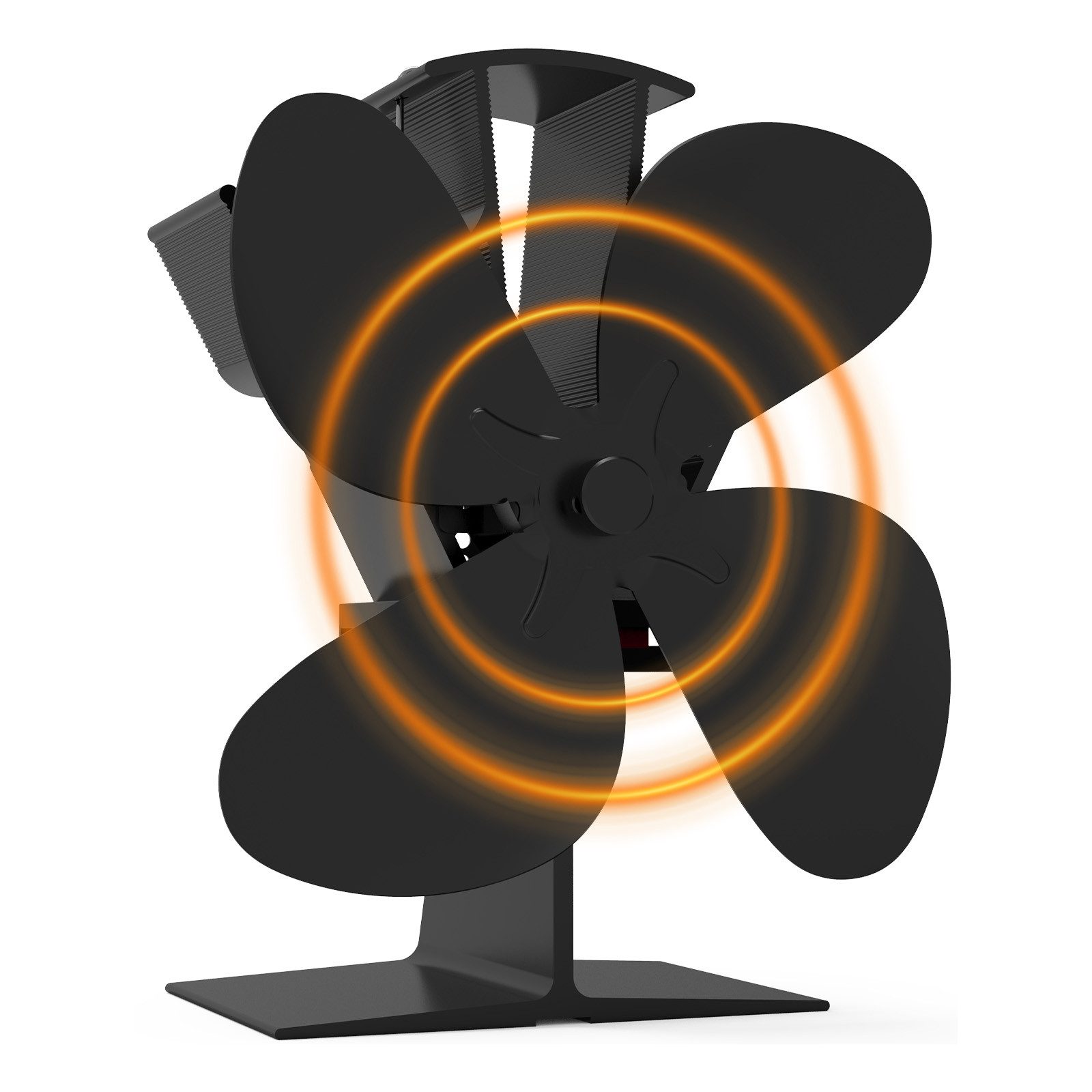kisidus Kaminventilator 4 Flügel Ofenventilator Ohne günstig online kaufen