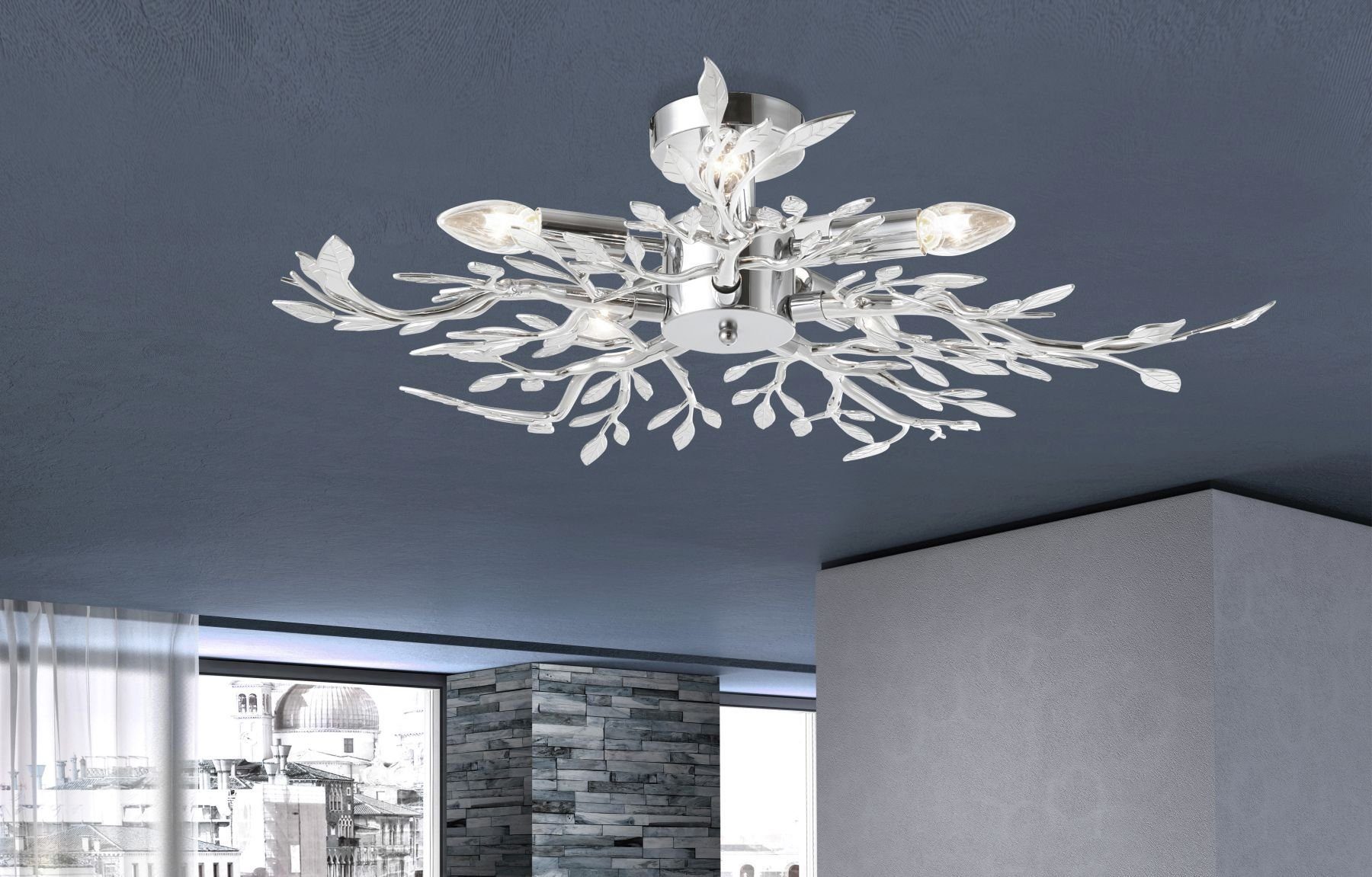 bmf-versand Deckenleuchte Deckenleuchte Wohnzimmer Esszimmer Deckenlampe günstig online kaufen