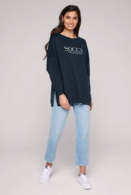 SOCCX Longsweatshirt mit überschnittenen Schultern