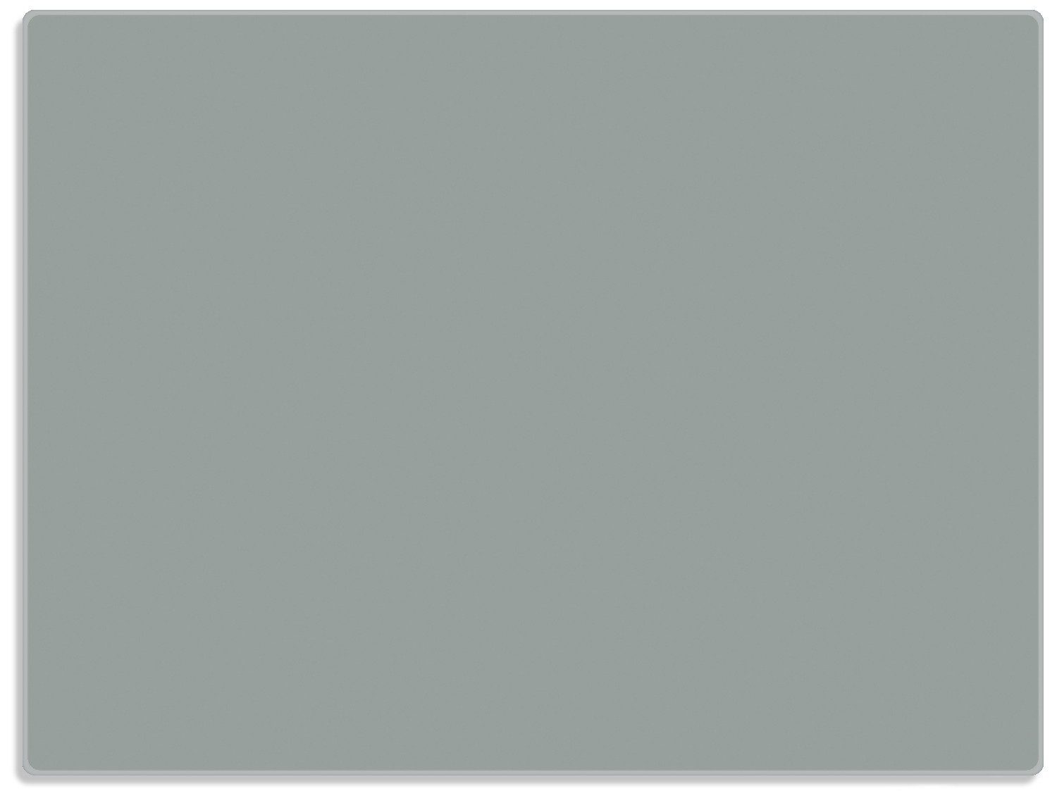 Wallario Schneidebrett Grau, ESG-Sicherheitsglas, (inkl. rutschfester Gummifüße 4mm, 1-St), 30x40cm