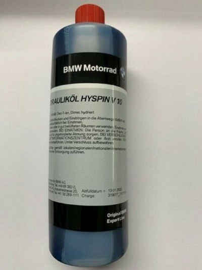 BMW Hydraulikleitung BMW Motorrad Hydrauliköl Hyspin V10 Hydraulikflüssigkeit 250ml