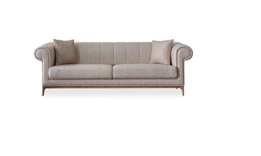 Möbel Wohnzimmer Couch Gepolsterte Chesterfield-Sofa Set Sofagarnitur JVmoebel