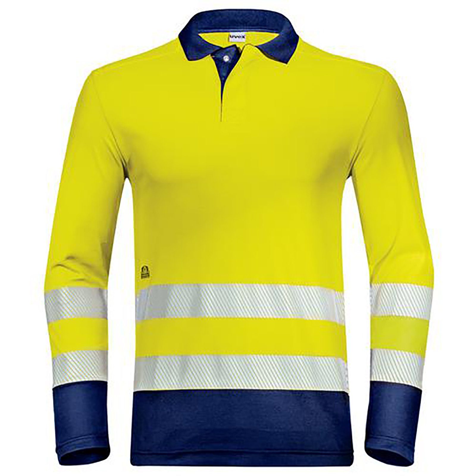 Uvex Poloshirt Poloshirt Construction gelb, warngelb