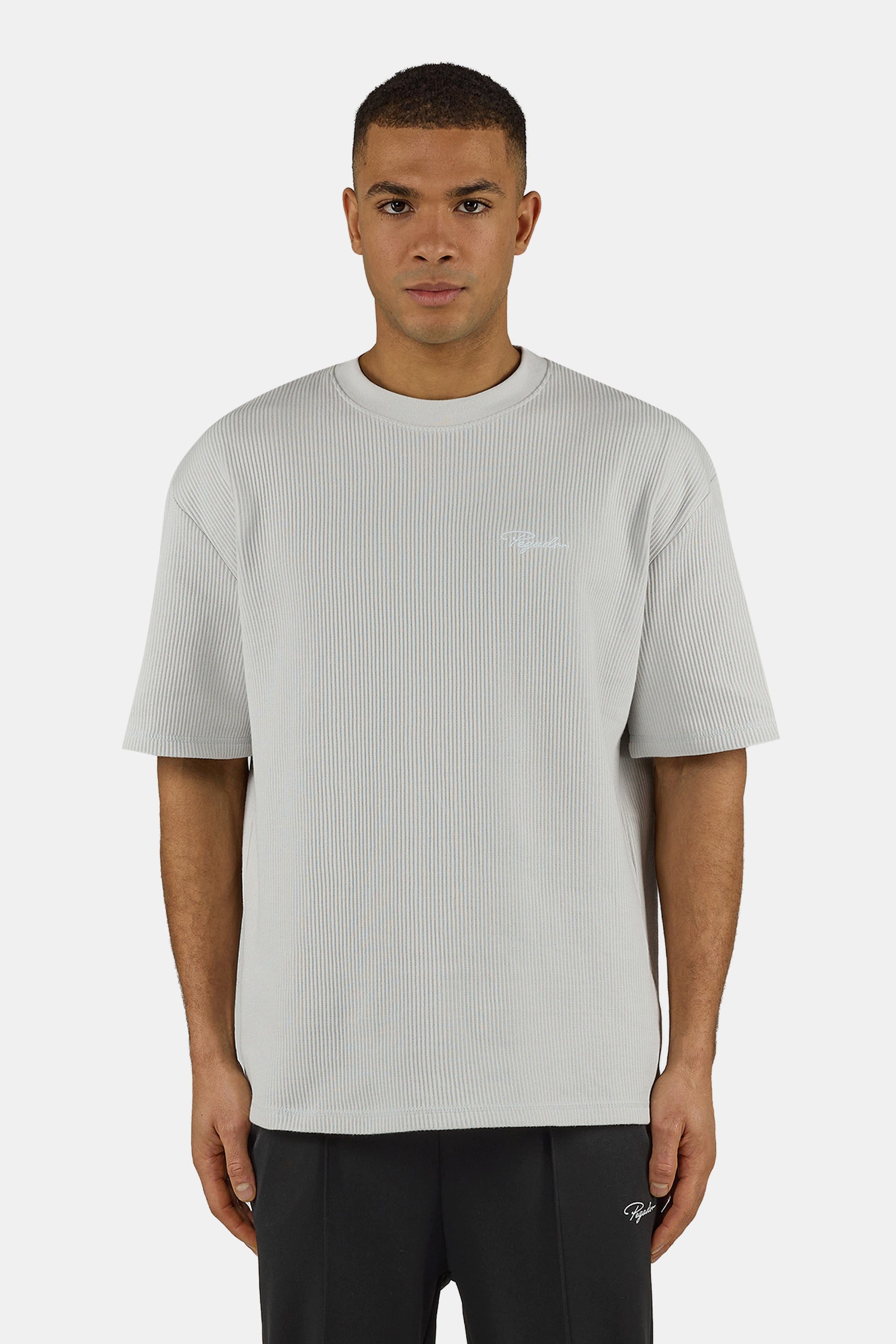 PEGADOR T-Shirt Signar Oversized Rib Tee Baumwolle, oversize