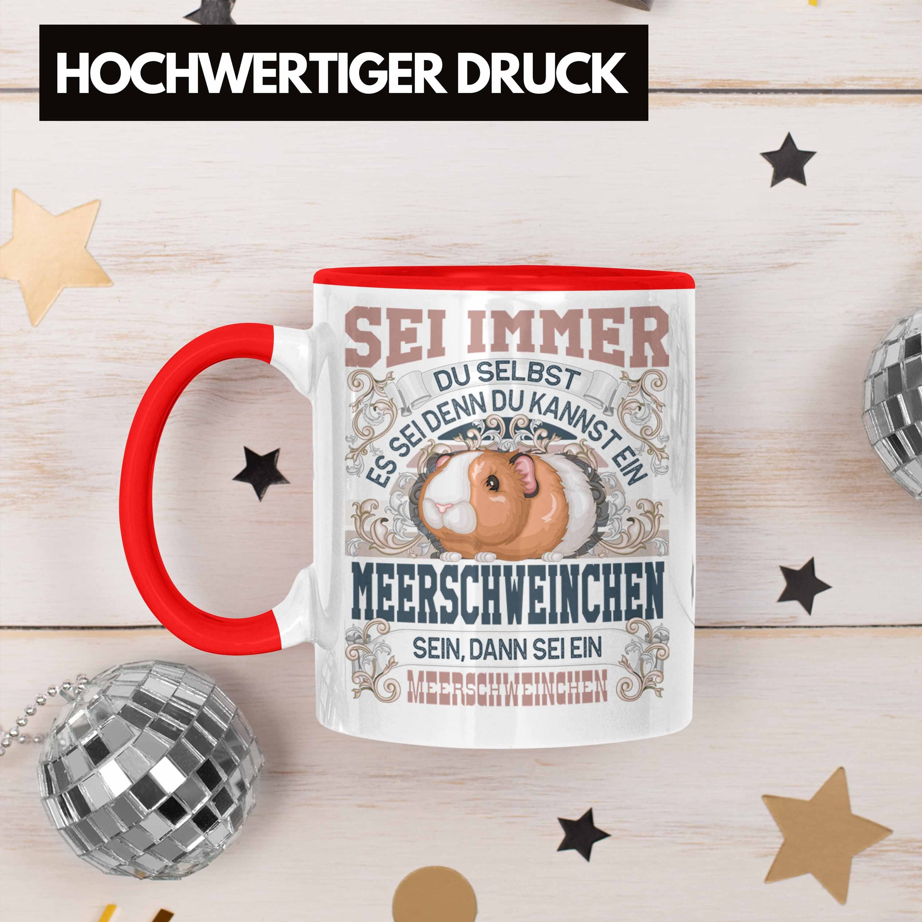 Mama - Meerschweinchen Geschenk Trendation Tasse Trendation Tasse Gesch Rot Meerschweinchen