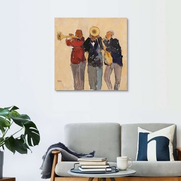 Posterlounge Holzbild Samuel Dixon, Jazz Trio II, Bar Lounge Malerei