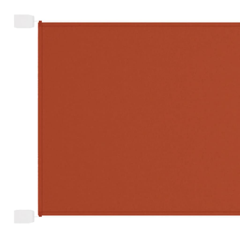 vidaXL Senkrechtmarkise Senkrechtmarkise Terrakotta 140x600 cm günstig online kaufen